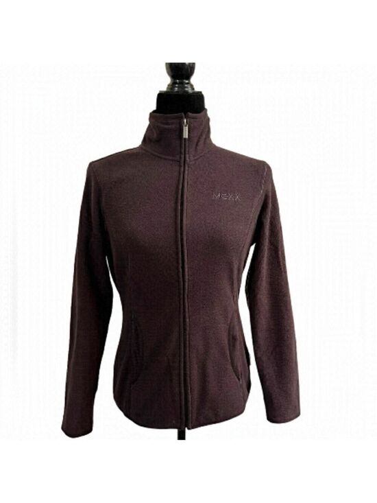Mexx Jackets & Blazers - Mexx Full Zip Maroon Fleece Jacket